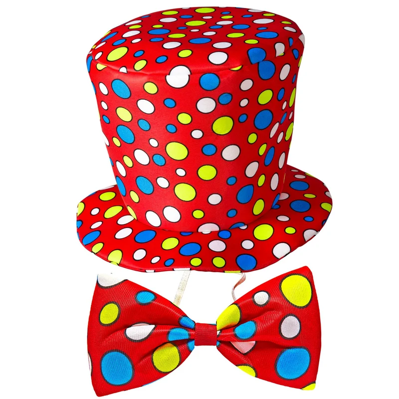 ZYLINDERHUT UND FLIEGE CLOWN