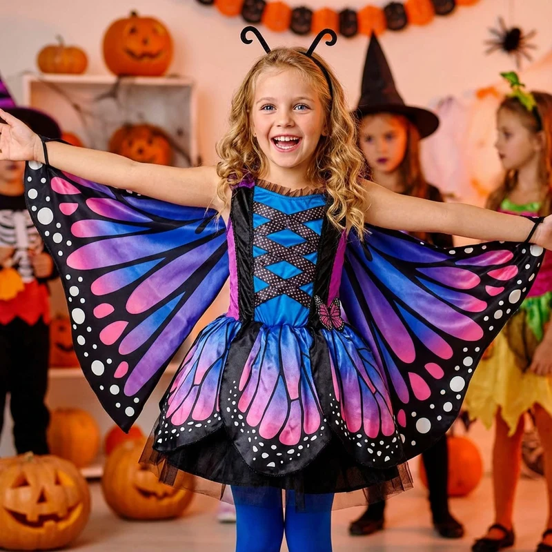 Schmetterling Kostüm Leyla für Mädchen