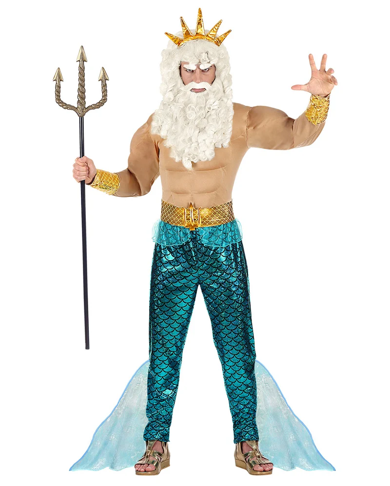 Poseidon Muskelkostüm