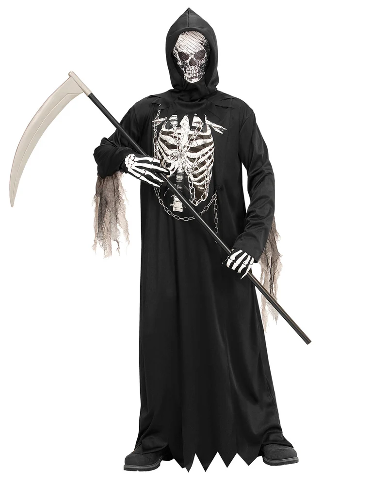 Sensenmann Robe mit Kette