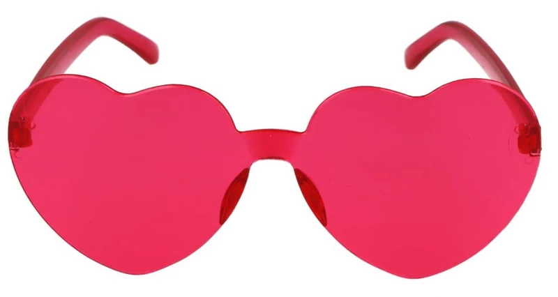 Liebesblick Brille in Pink
