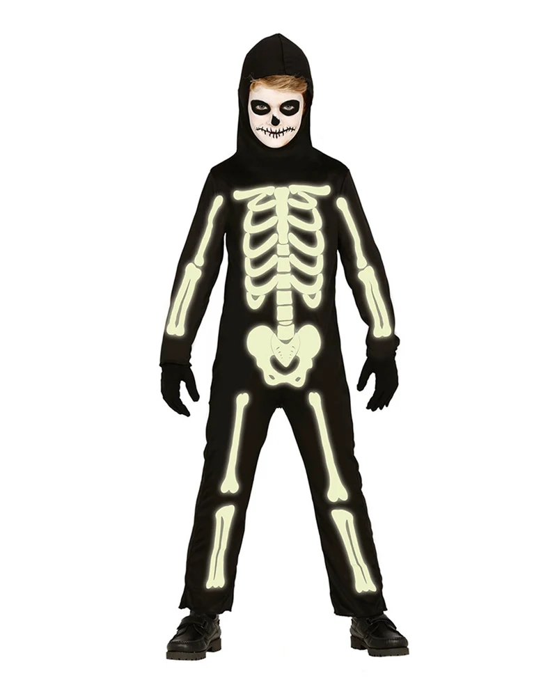 Mr. Glowy Jumpsuit für Kinder Nachleuchtend
