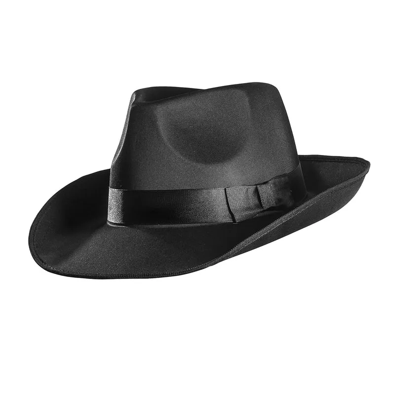 Gangster Boss Hut Satin