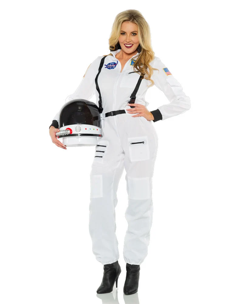 Astronauten Overall Damenkostüm