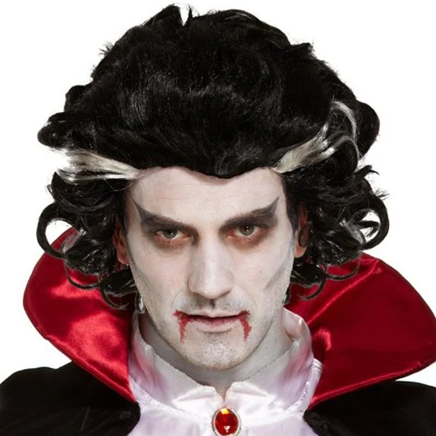 Vampir Graf Rudolfo Perücke