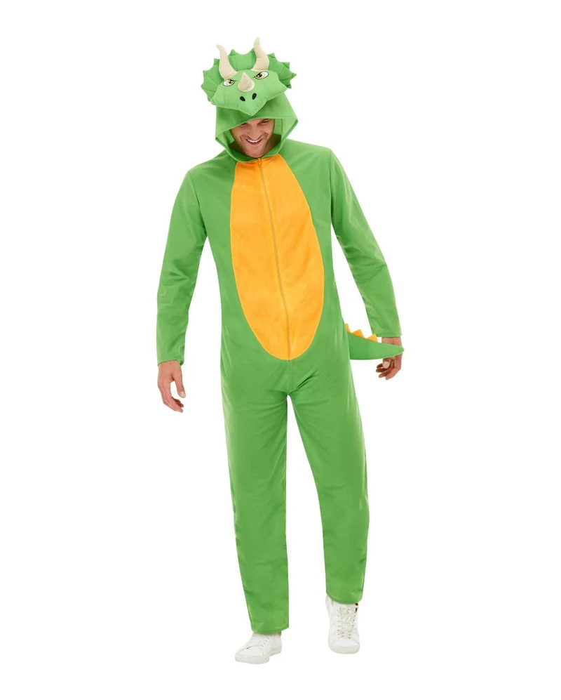 Dinosaurier Jumpsuit Kostüm für Erwachsene