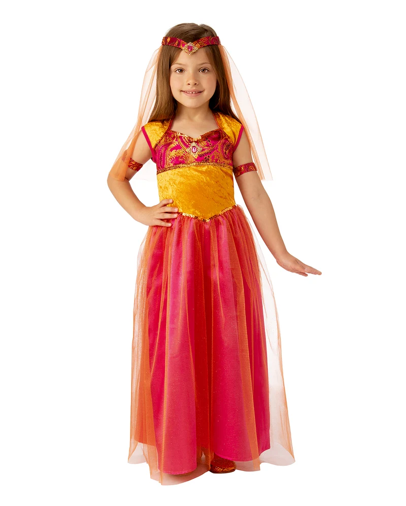 Bollywood Prinzessin Kinder Kostüm
