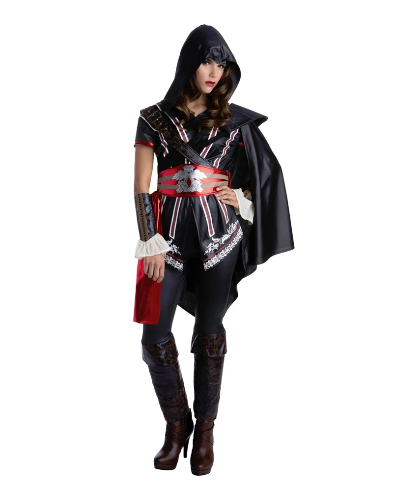 Assassins Creed Ezio Auditore Kostüm für Damen