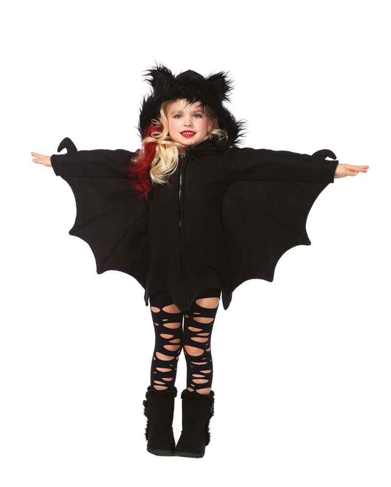 Kuscheliges Fledermaus Cape für Kinder