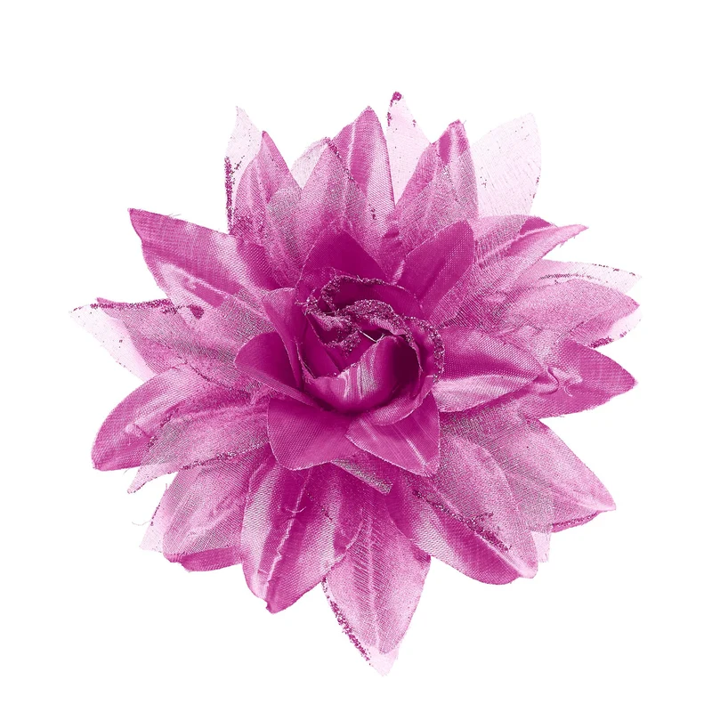 Pinke Blumen Haarspange