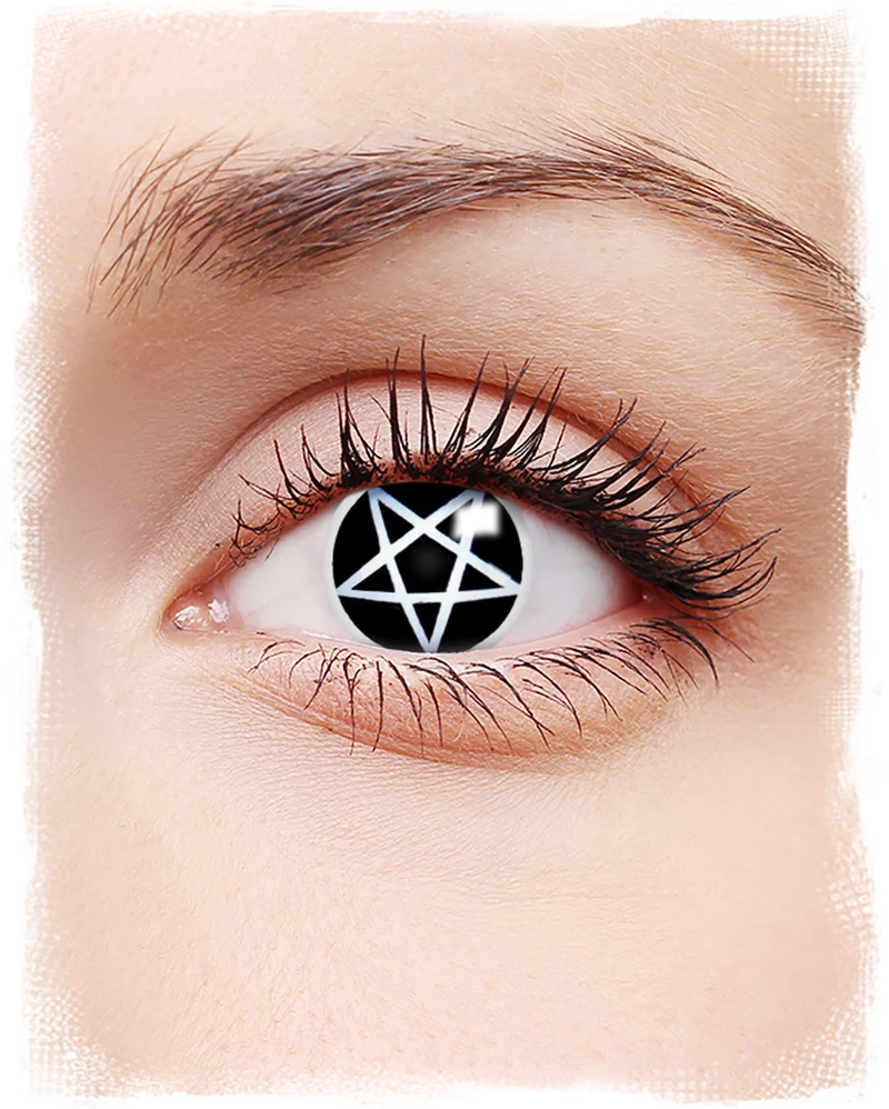 Pentagramm Kontaktlinsen