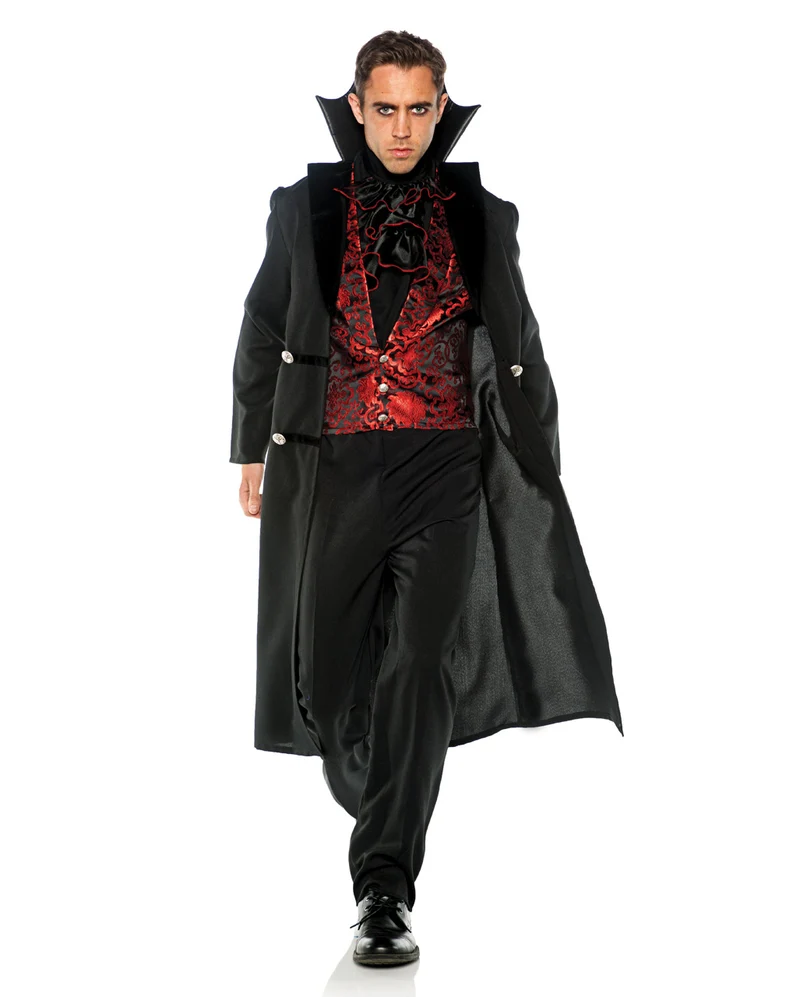 Gothic Vampir Herrenkostüm