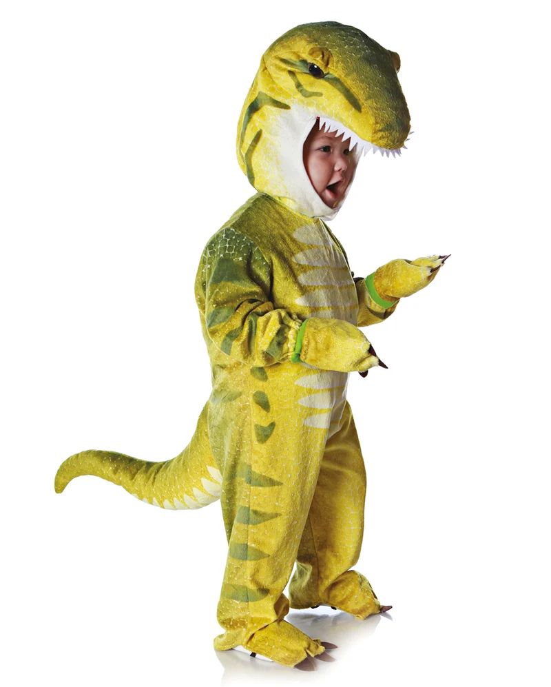 Dino Rex Kleinkinderkostüm Grün