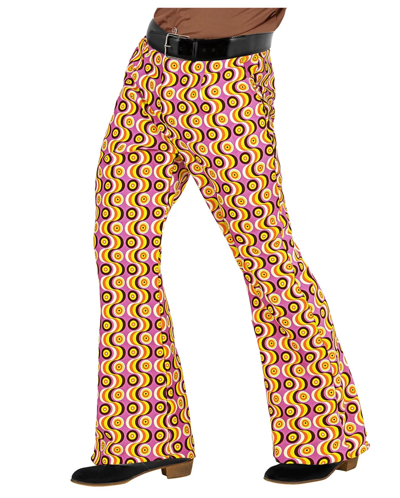 Groovy 70er Herren-Schlaghose Discs