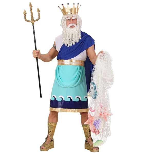 Poseidon Herren Kostüm