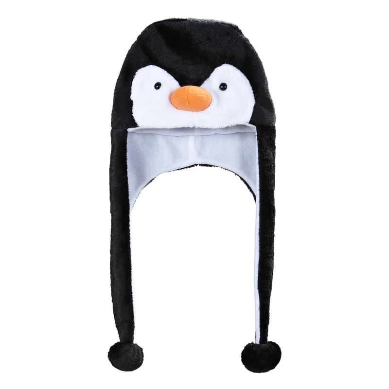 Kuschelige Pinguin Mütze