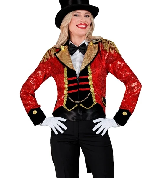 Ringmaster Pailletten Party Frack für Damen