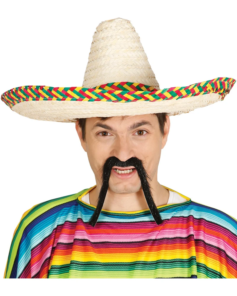 Sombrero mit buntem Rand