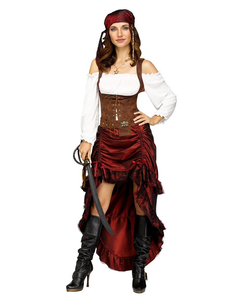 Piraten Königin Kostümkleid