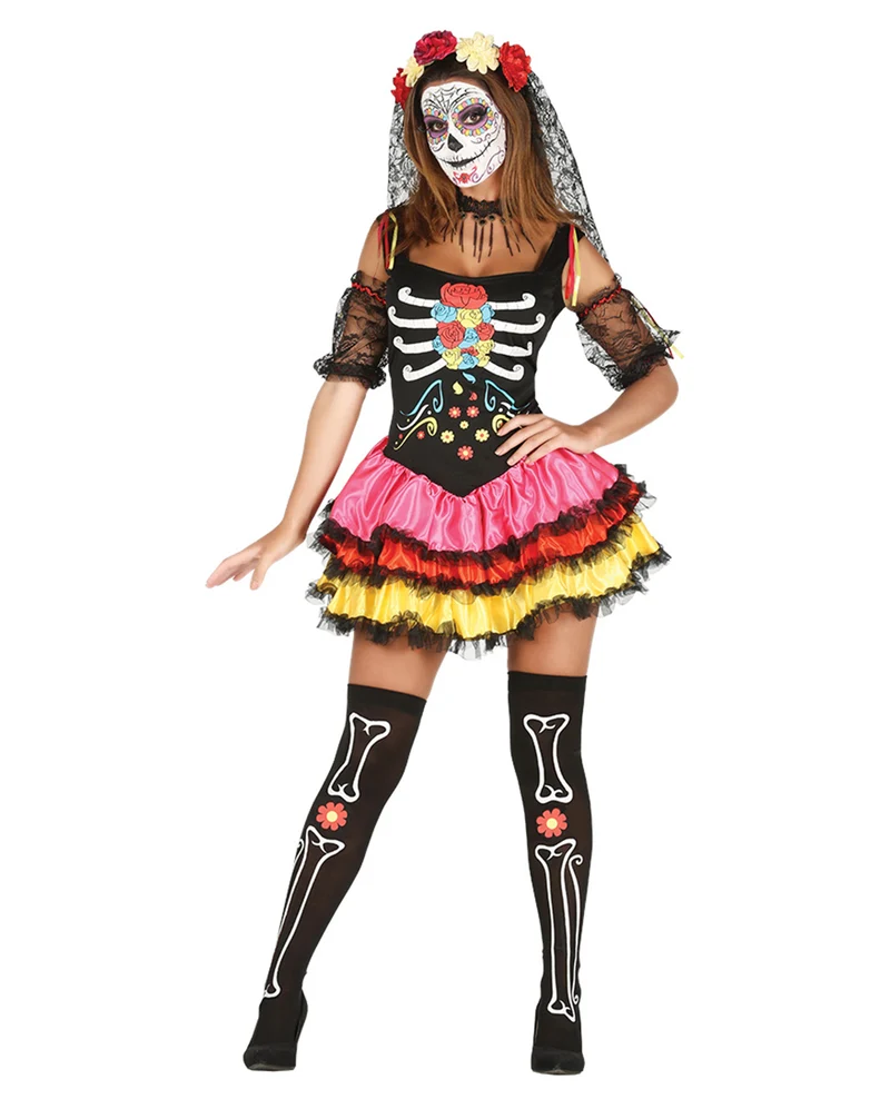 Day of the Dead Catrina Kostüm