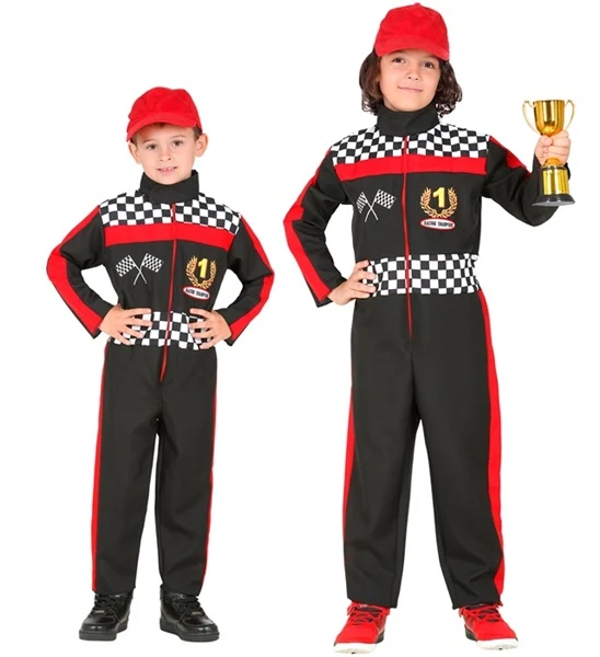 Rennfahrer Champion Kinderkostüm