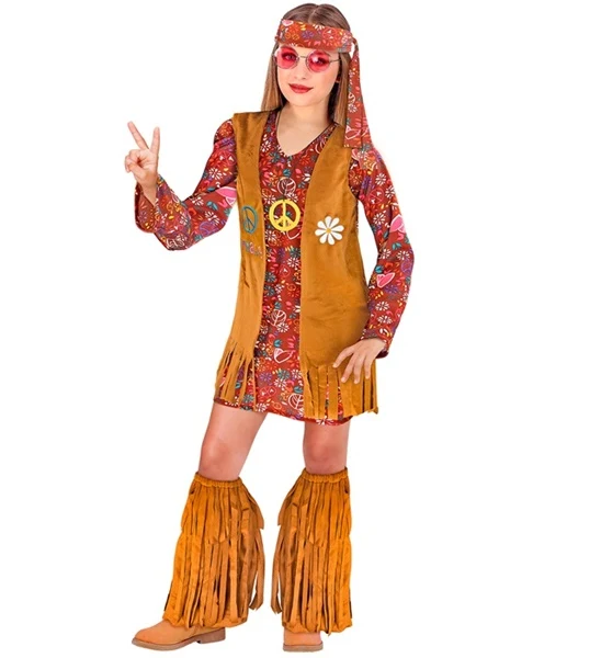 Hippie Girl Tracy Mädchenkostüm