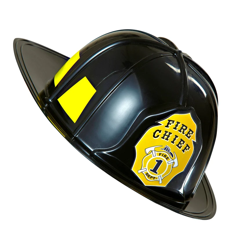 Feuerwehrhelm Brandmeister Schwarz