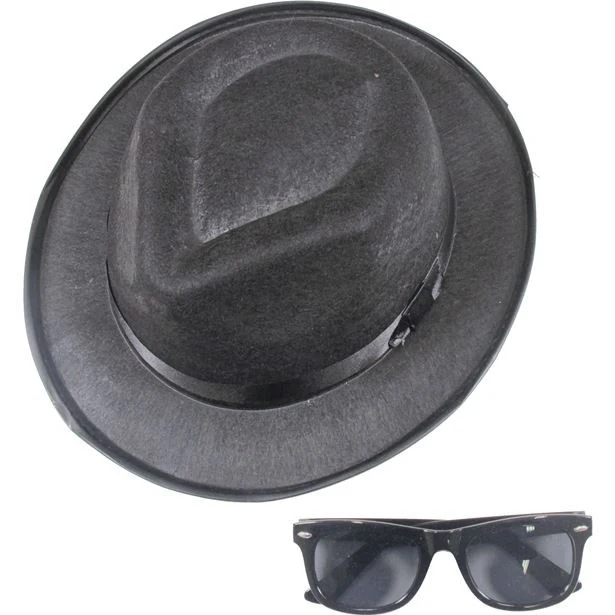 Feel the Funk Hut und Sonnenbrille