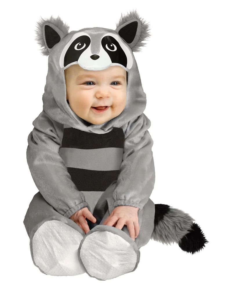 Waschbär Babykostüm