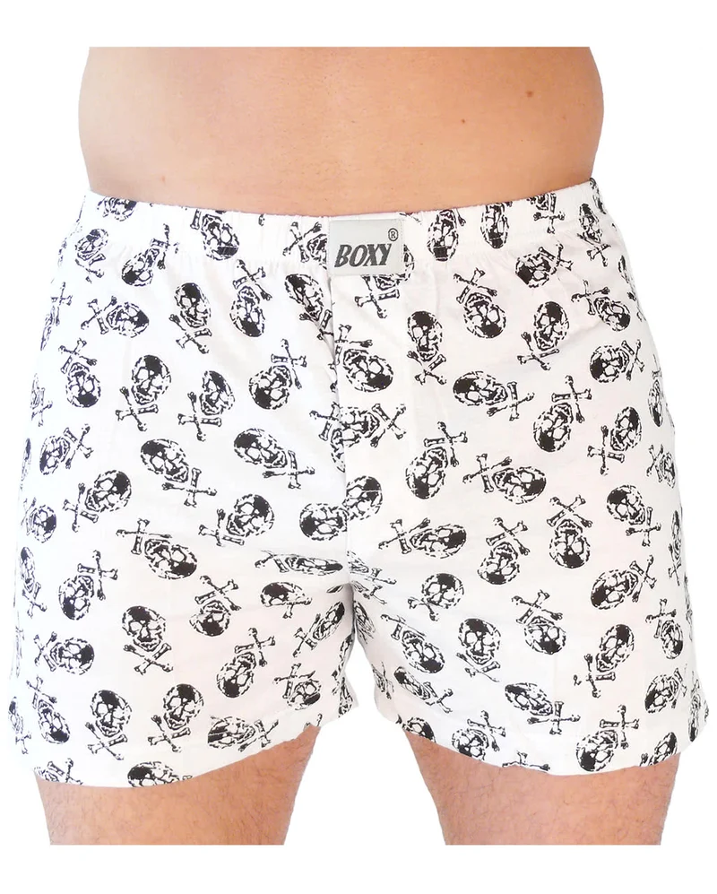 Boxershorts mit Totenköpfen