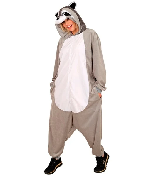 Waschbär Plüschkostüm Unisex