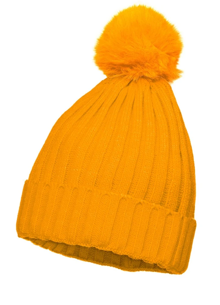 Ski Mütze orange