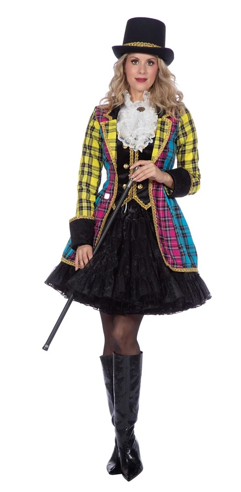 Jacke Tartan mehrfarbig für Damen
