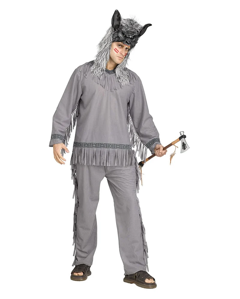 Wolfs Krieger Herrenkostüm