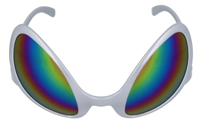 Kannst du sie sehen Alien-Brille für Erwachsene