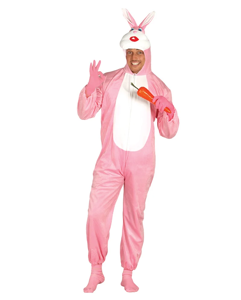 Pinkes Hasenkostüm